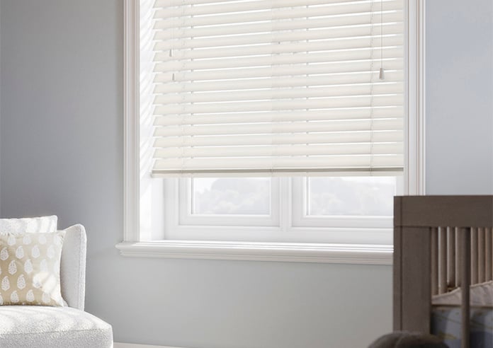 Malmo, Ivory - Motorised Venetian Blind - Image 5